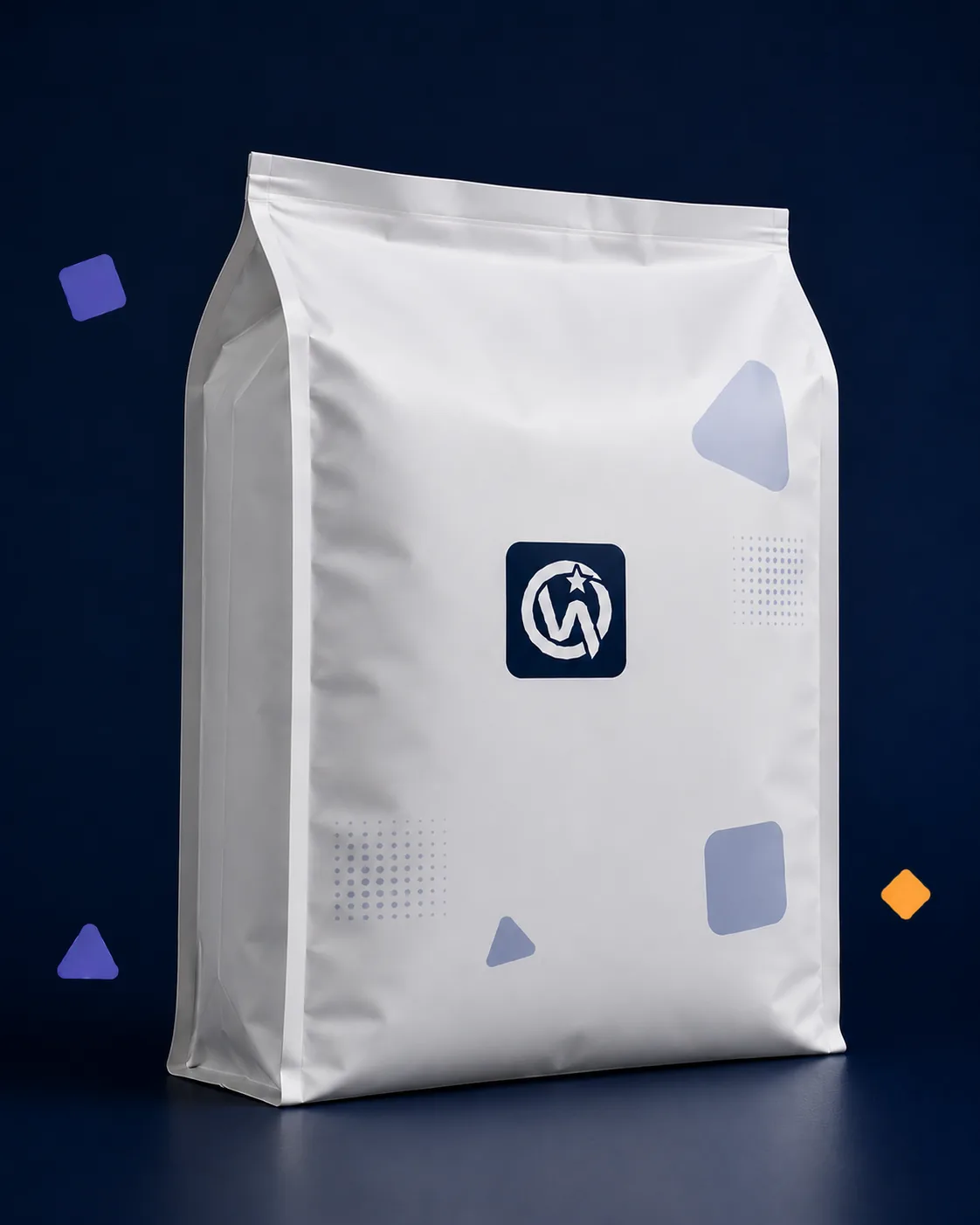Custom underpad bag with pet / al / pe · matte lamination, 12-colour gravure · large format · clinical