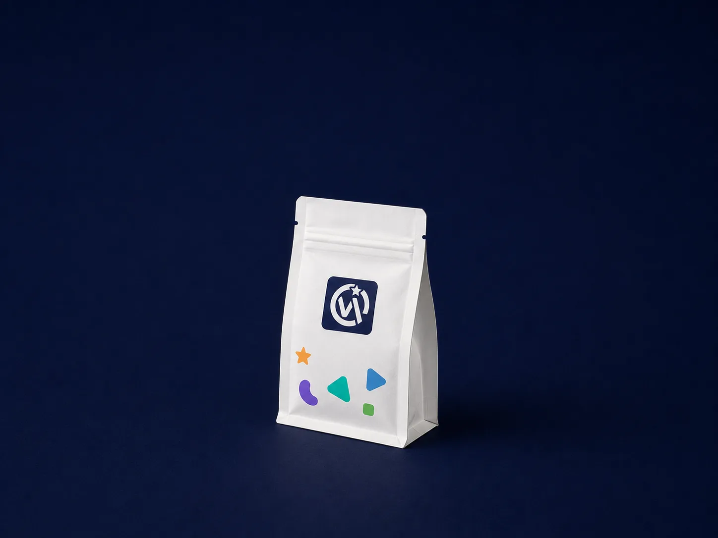 Flat Bottom Sample Sachet — Scaled-down flat bottom format for sample packs and trial sizes