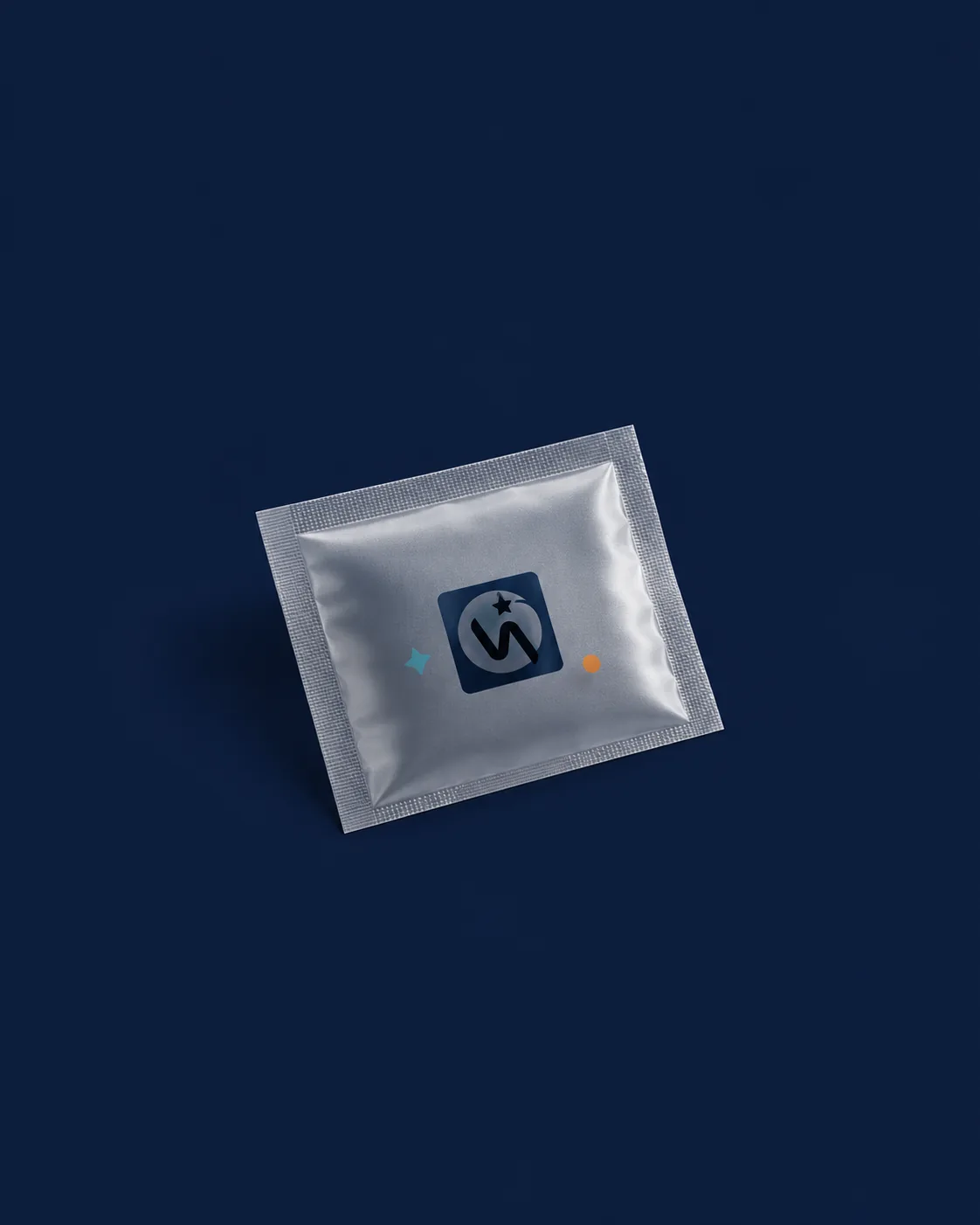 Sample Bag / Sachet — Individual 4-side seal wrapper for single sanitary pads