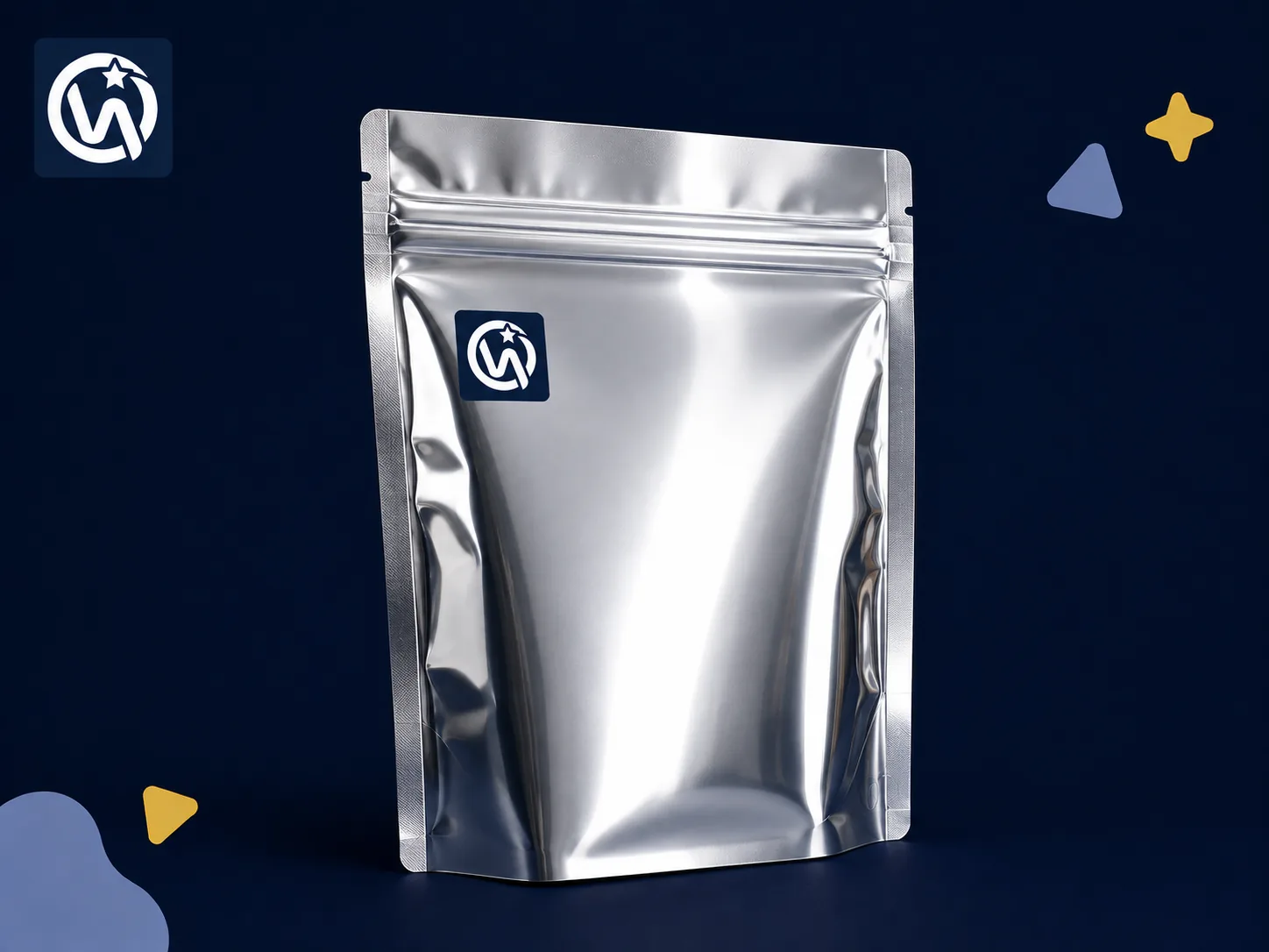 Zipper Bag — Resealable aluminized bags for hygiene and medical products