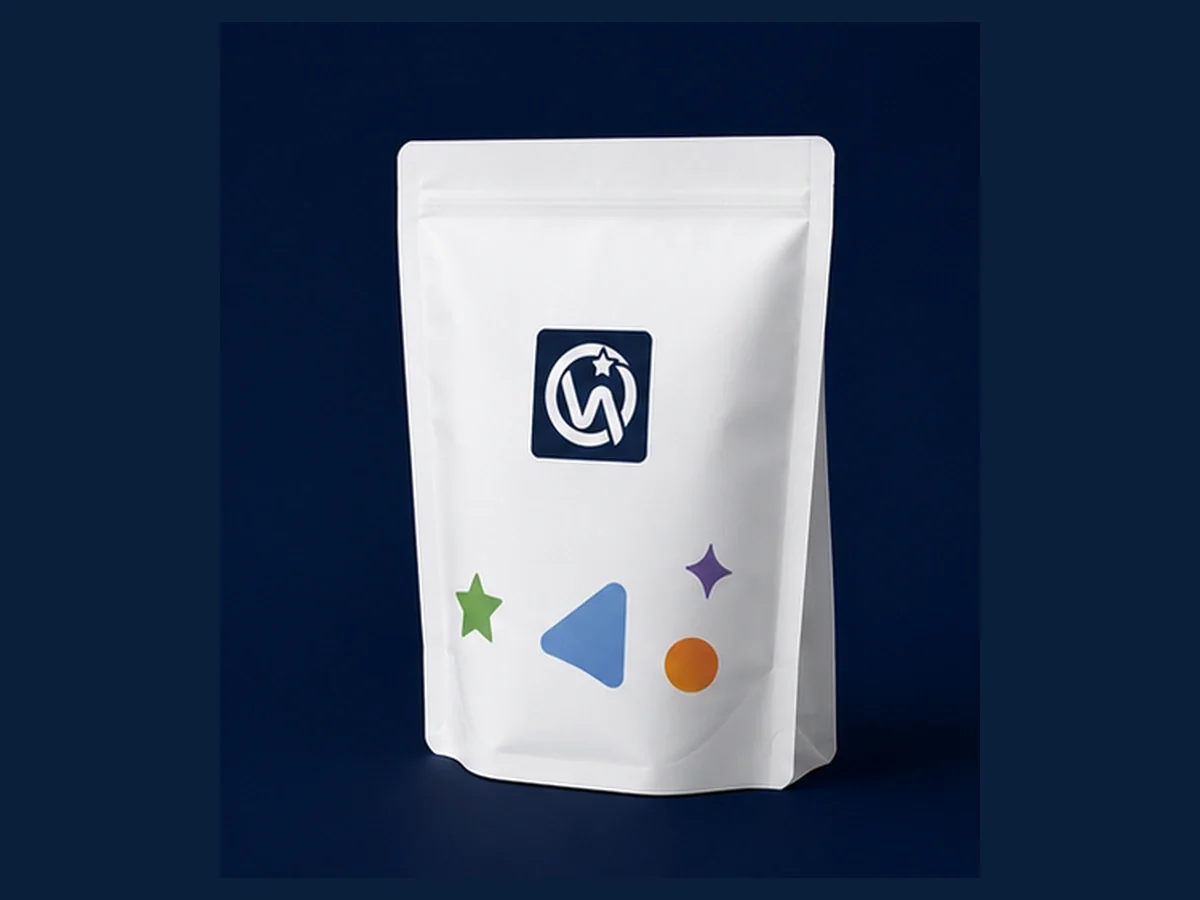 Standard stand up pouch with 3-side seal and bottom gusset for wet wipes and refill packs