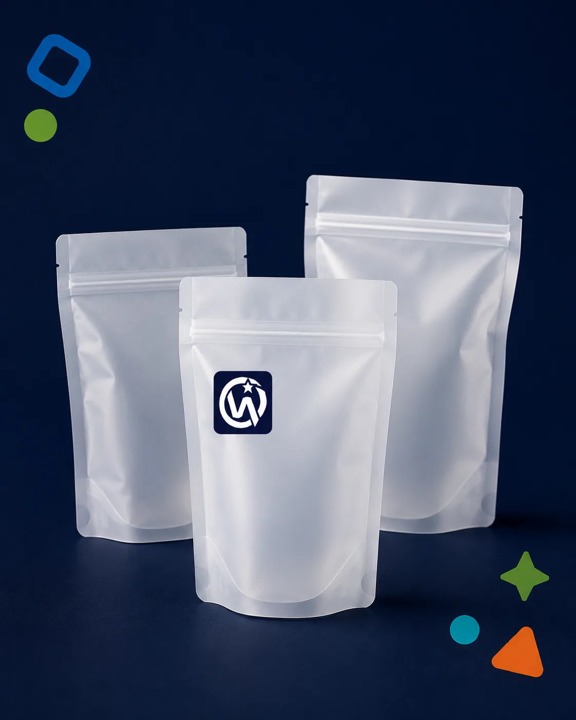 PFAS-Free Pouches — PFAS-Free Barrier Film · No Forever Chemicals (reach compliant · rohs · bpa-free · pfas-free)