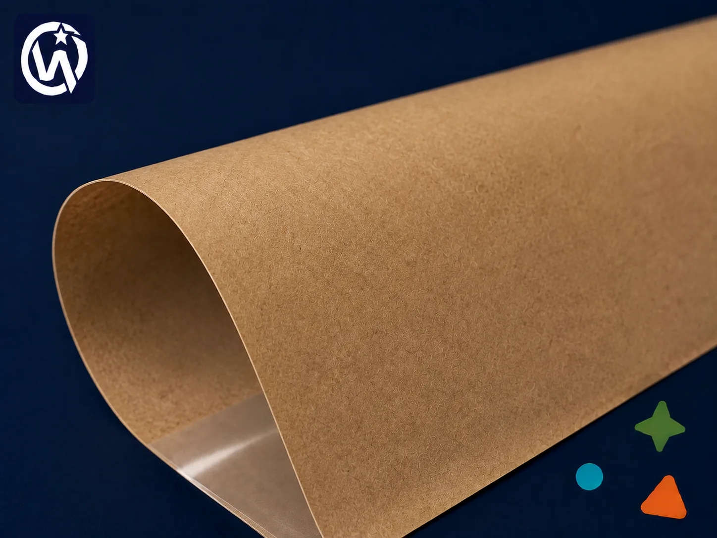 PFAS-Free Kraft Laminate — FSC kraft with PE or bio-PE inner — no PFAS greaseproof treatments